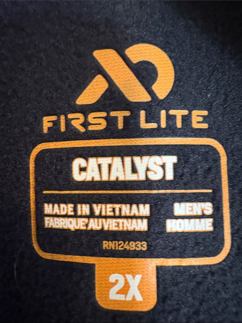 First Lite Gray Softshell Catalyst Vest - Picture 5 of 5